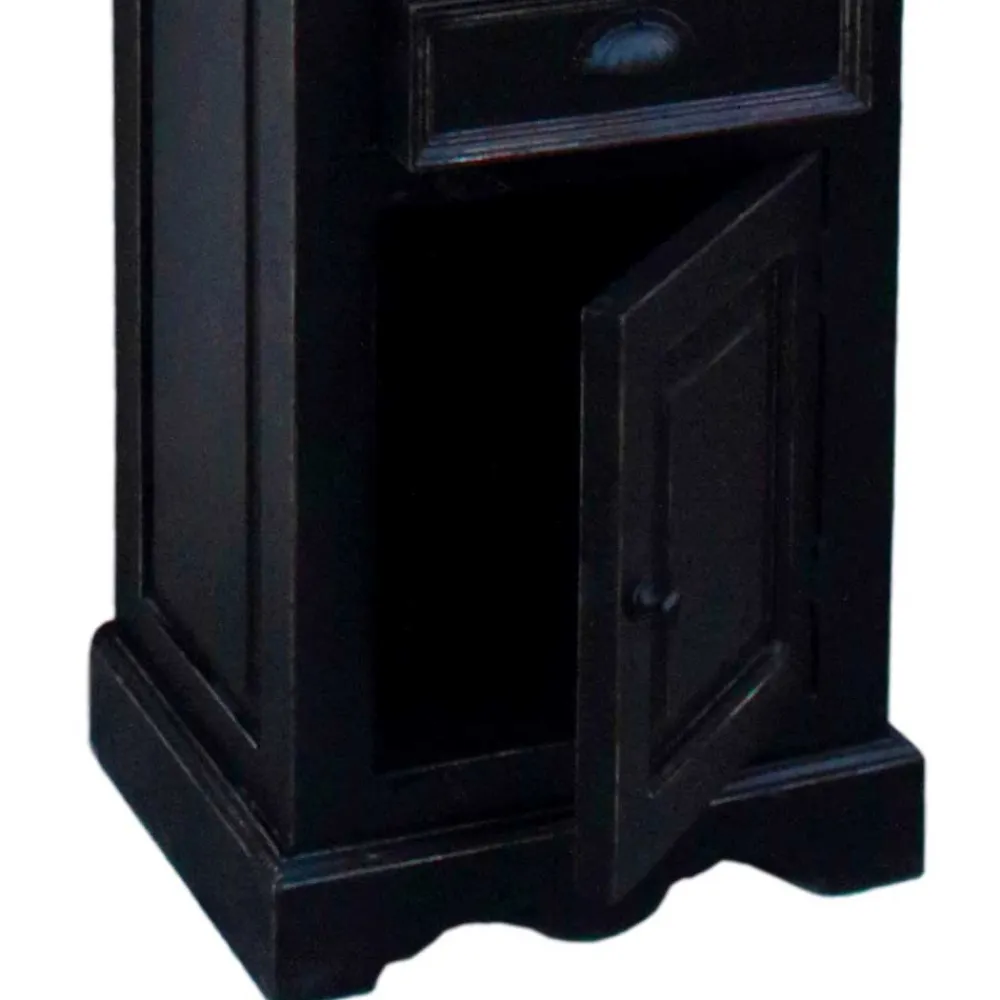 Wohnen Kolonialstil Badmöbel in Schwarz - Sentiments (fünfteilig)