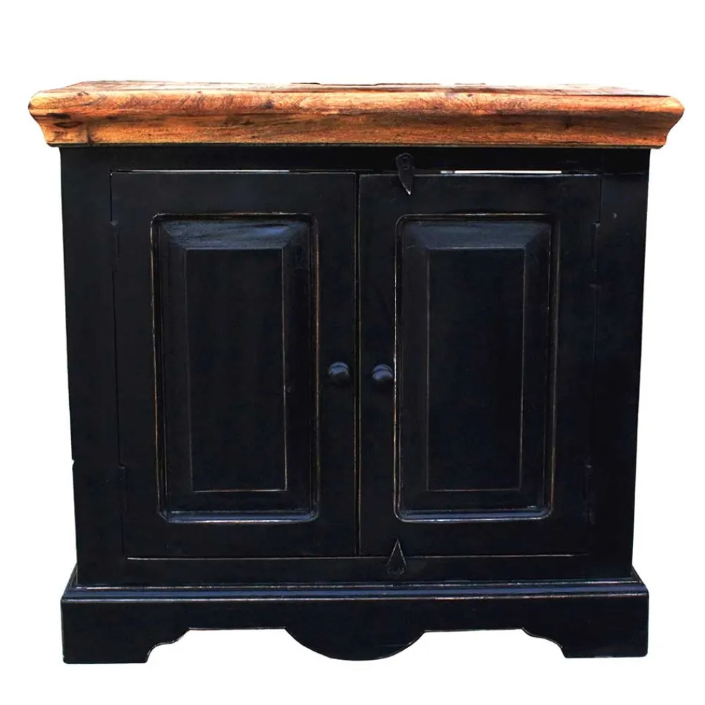 Wohnen Kolonialstil Badmöbel in Schwarz - Sentiments (fünfteilig)