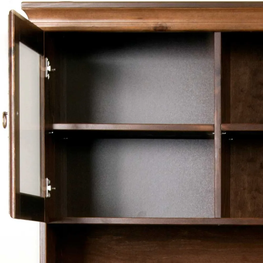 Wohnen Massivholzmöbel|Kolonialmöbel*Kolonialstil Buffet in Kiefer dunkel - Jurcavs