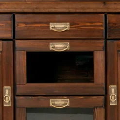 Wohnen Massivholzmöbel|Kolonialmöbel*Kolonialstil Buffet in Kiefer dunkel - Jurcavs