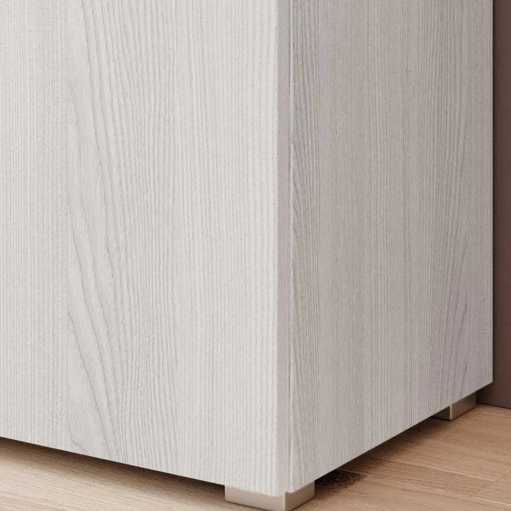Wohnen Kombi Kommode in Weiß Esche Dekor - Pruducia