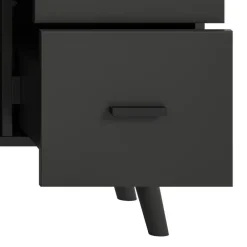 Wohnen Graue Möbel|Wohnzimmerschränke*Kombi-Highboard in Mattgrau - Natal