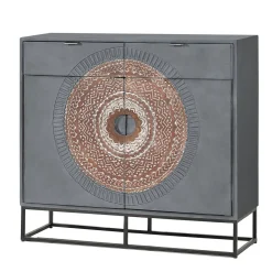 Wohnen Flurkommoden|Orientalische Möbel*Kombi-Kommode - dekorativ mit Mandala - Mesusco