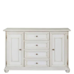 Wohnen Sideboards*Kombi-Kommode in Antikweiß - Vicina
