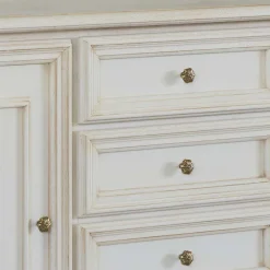 Wohnen Sideboards*Kombi-Kommode in Antikweiß - Vicina