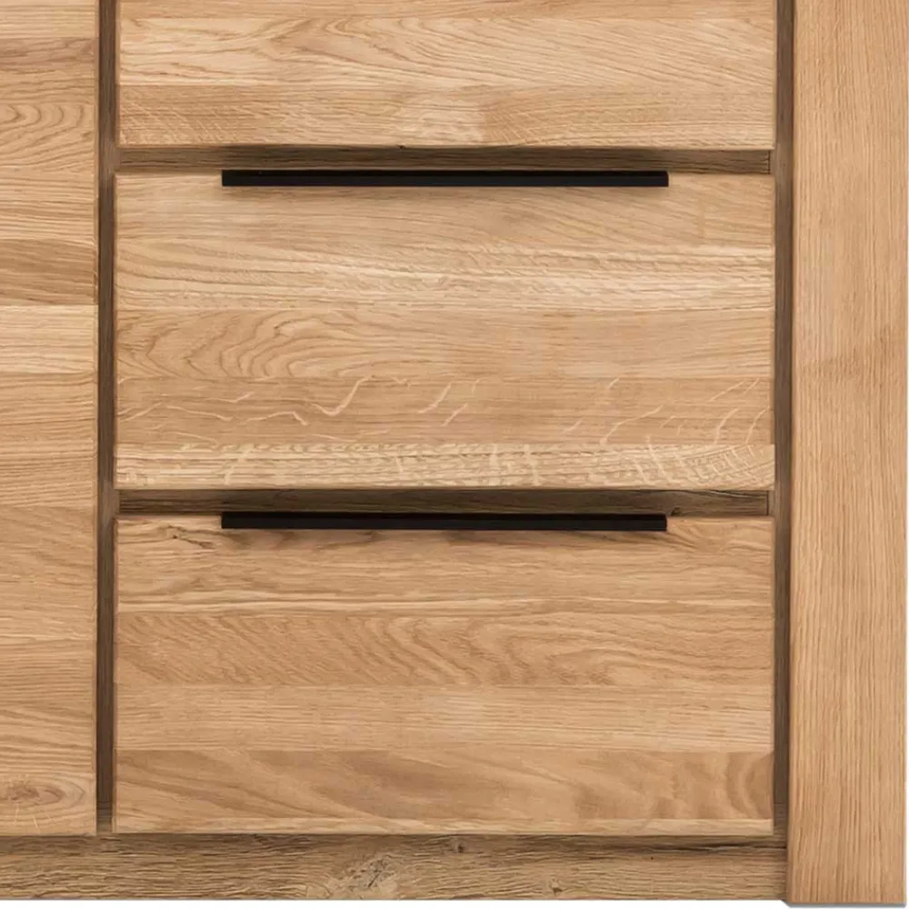 Wohnen Flurkommoden*Kombi-Kommode in Eiche mit Sockelgestell - Nelenia