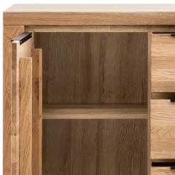 Wohnen Flurkommoden*Kombi-Kommode in Eiche mit Sockelgestell - Nelenia