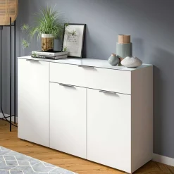 Wohnen Kombi-Kommode in Weiß - Intiatos