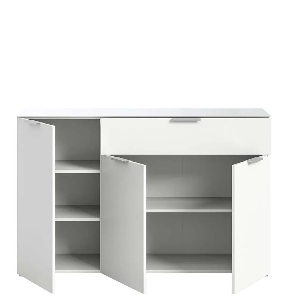 Wohnen Kombi-Kommode in Weiß - Intiatos