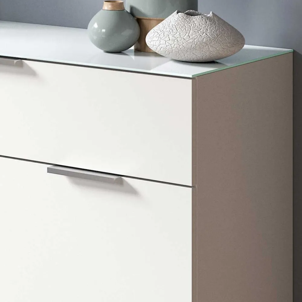 Wohnen Kombi-Kommode in Weiß - Intiatos