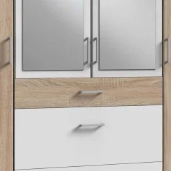 Wohnen Jugendzimmerschränke*Kombi-Schlafzimmerschrank mit drei Schubladen - Coros