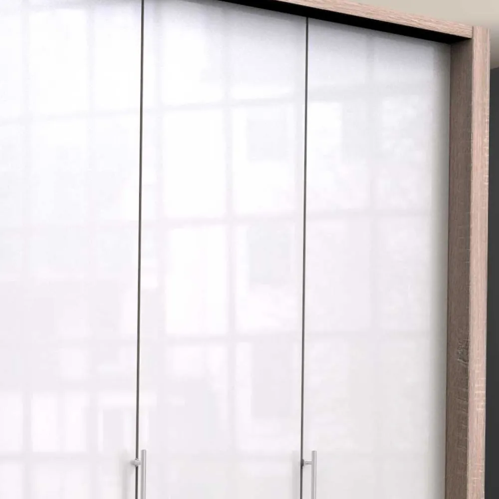 Wohnen Weiße Möbel|Jugendzimmerschränke*Kombi-Schlafzimmerschrank mit 2 Türen und 8 Schubkästen - Bosays