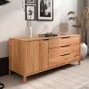 Wohnen Sideboards & Kommoden|Sideboards & Kommoden*Kombi-Sideboard mit drei Schubladen und Tür - Lana
