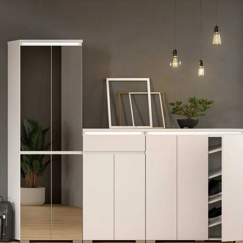 Wohnen Schuhschränke*Kommode für Schuhe in Weiß - Dany