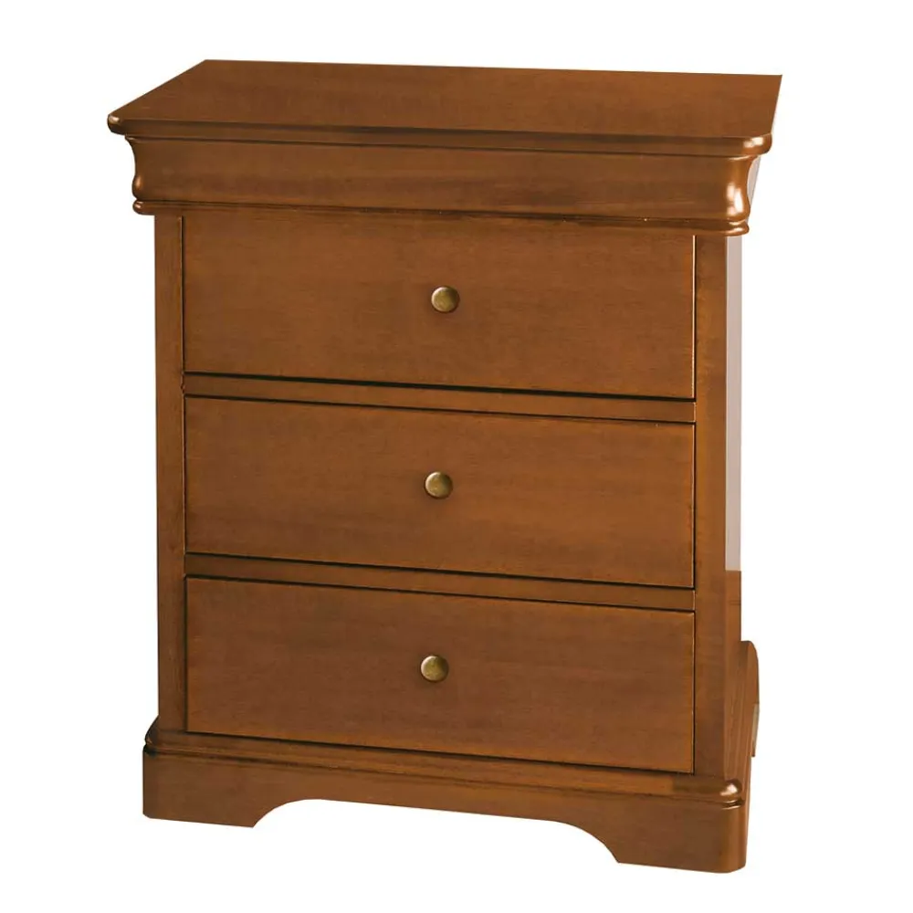 Wohnen Kommode im klassischen Design in Nussbaum - Lemerzi