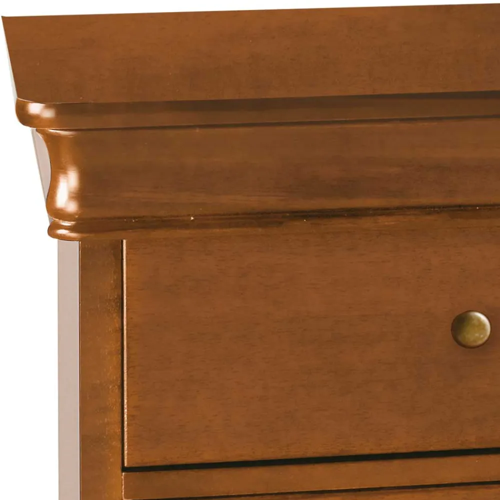 Wohnen Kommode im klassischen Design in Nussbaum - Lemerzi