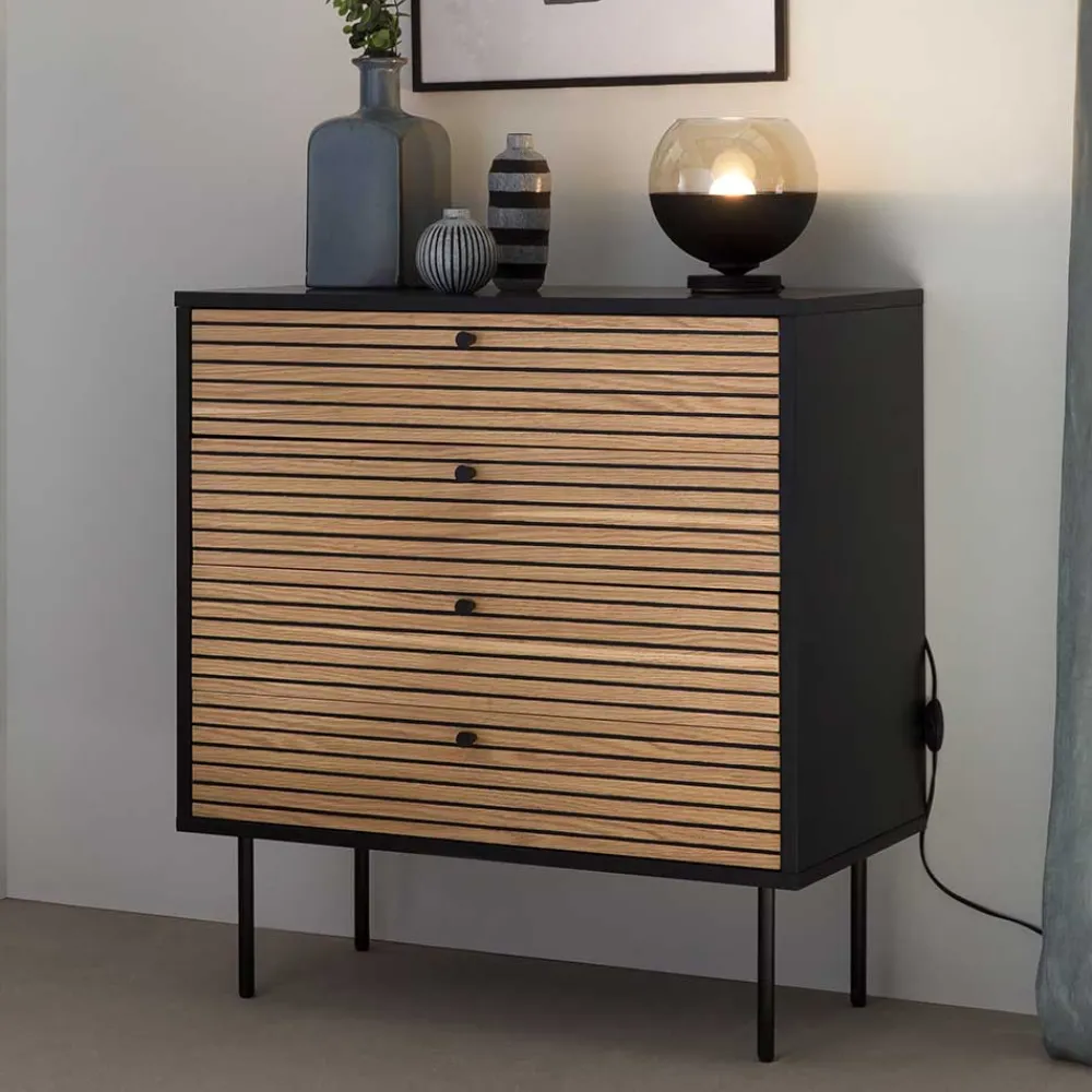 Wohnen Flurkommoden*Kommode im Skandinavischen Wohnstil - Varaba