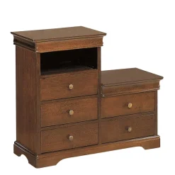 Wohnen Kommoden|Flurkommoden*Kommode im Stufendesign in Nussbaum - Lemerzi