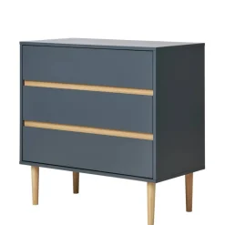 Wohnen Sideboards & Kommoden|Flurkommoden*Kommode in Dunkelgrau und Kiefer - Street