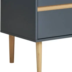 Wohnen Sideboards & Kommoden|Flurkommoden*Kommode in Dunkelgrau und Kiefer - Street