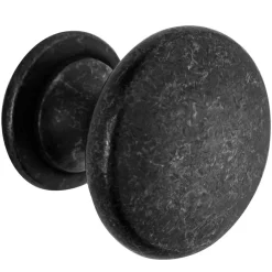 Wohnen Kommode in Eiche Holzoptik und Schwarz - Lavion