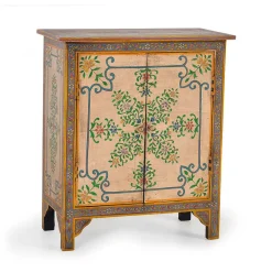 Wohnen Kommode mit folkloristischen Blumen Motiven - Cacressa