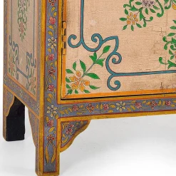 Wohnen Kommode mit folkloristischen Blumen Motiven - Cacressa