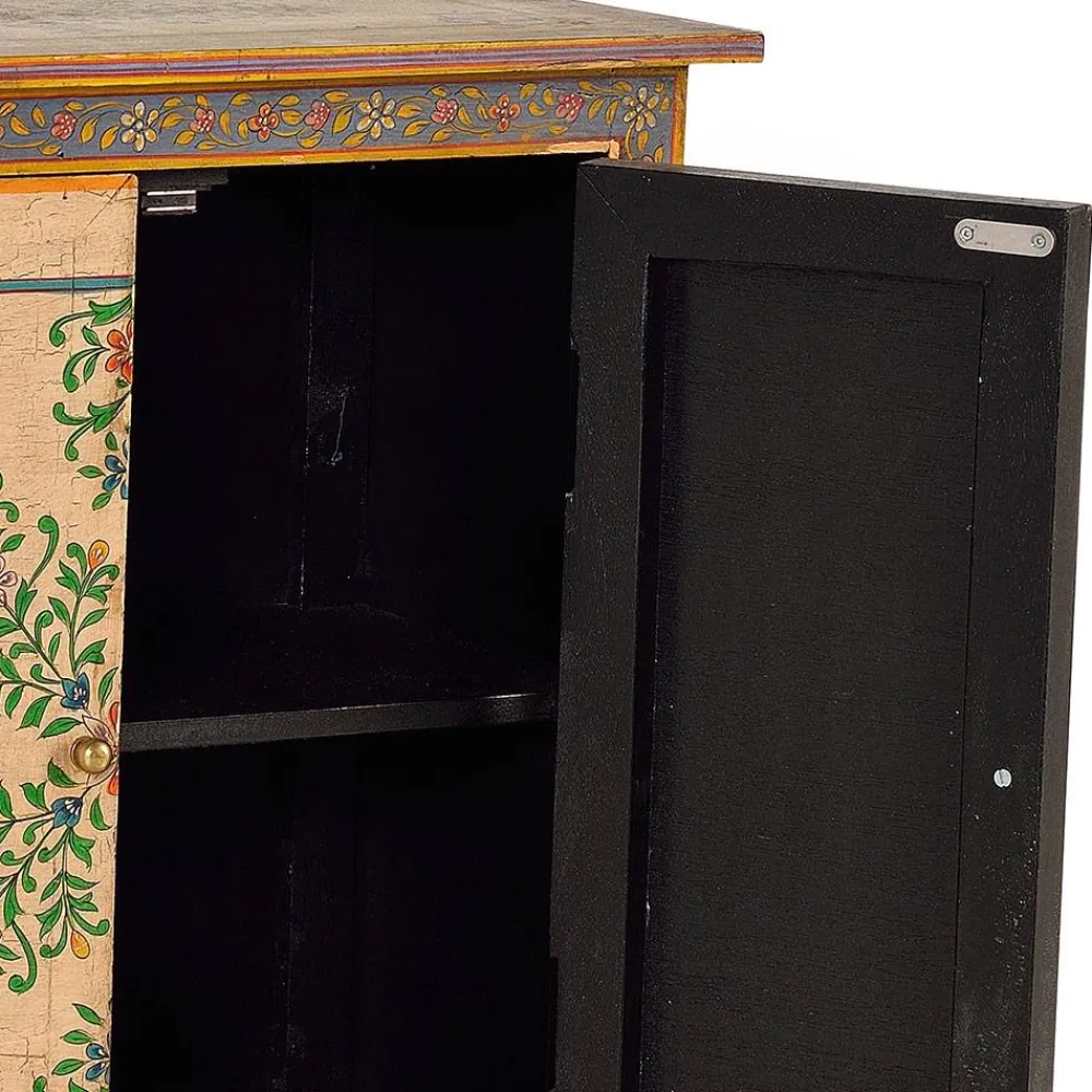 Wohnen Kommode mit folkloristischen Blumen Motiven - Cacressa