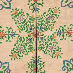 Wohnen Kommode mit folkloristischen Blumen Motiven - Cacressa