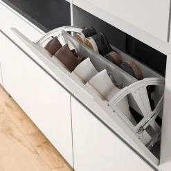 Wohnen Schuhschränke*Kommode mit Schublade und zwei Schuhklappen - Suad