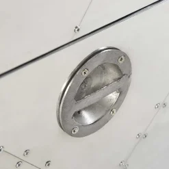 Wohnen Kommode Pilot in Alufarben