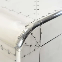 Wohnen Kommode Pilot in Alufarben