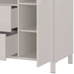 Wohnen Kinderkommoden|Kindermöbel*Kommode Wickelkommode in Hellgrau - Afilon