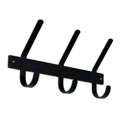 Wohnen Garderoben|Garderoben*Kompakte 3 Haken Garderobe aus Stahl - Daharas