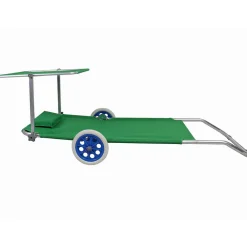 Wohnen Metall-Gartenmöbel|Balkonmöbel*Kompakte Rollliege für Garten oder Strand - Asan