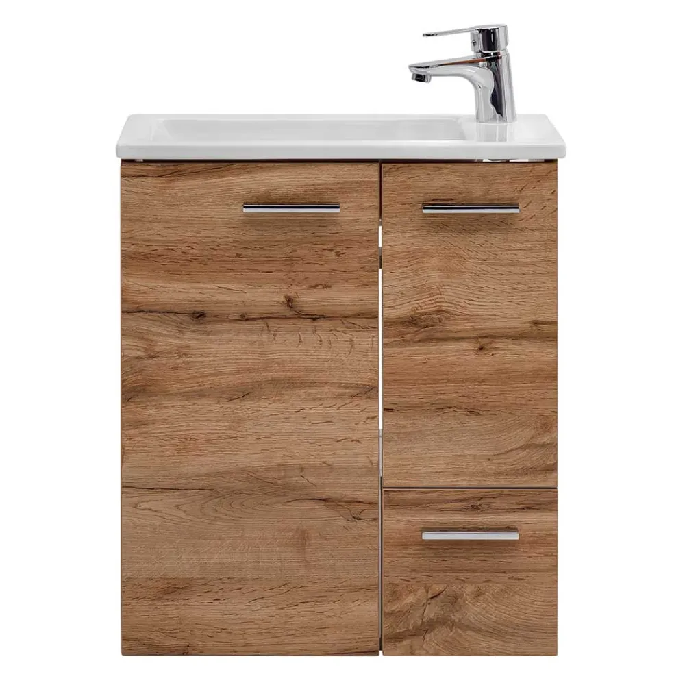 Wohnen Waschtisch|Waschbeckenunterschränke*Kompakter Waschtisch 50x60x25cm - Muviana I