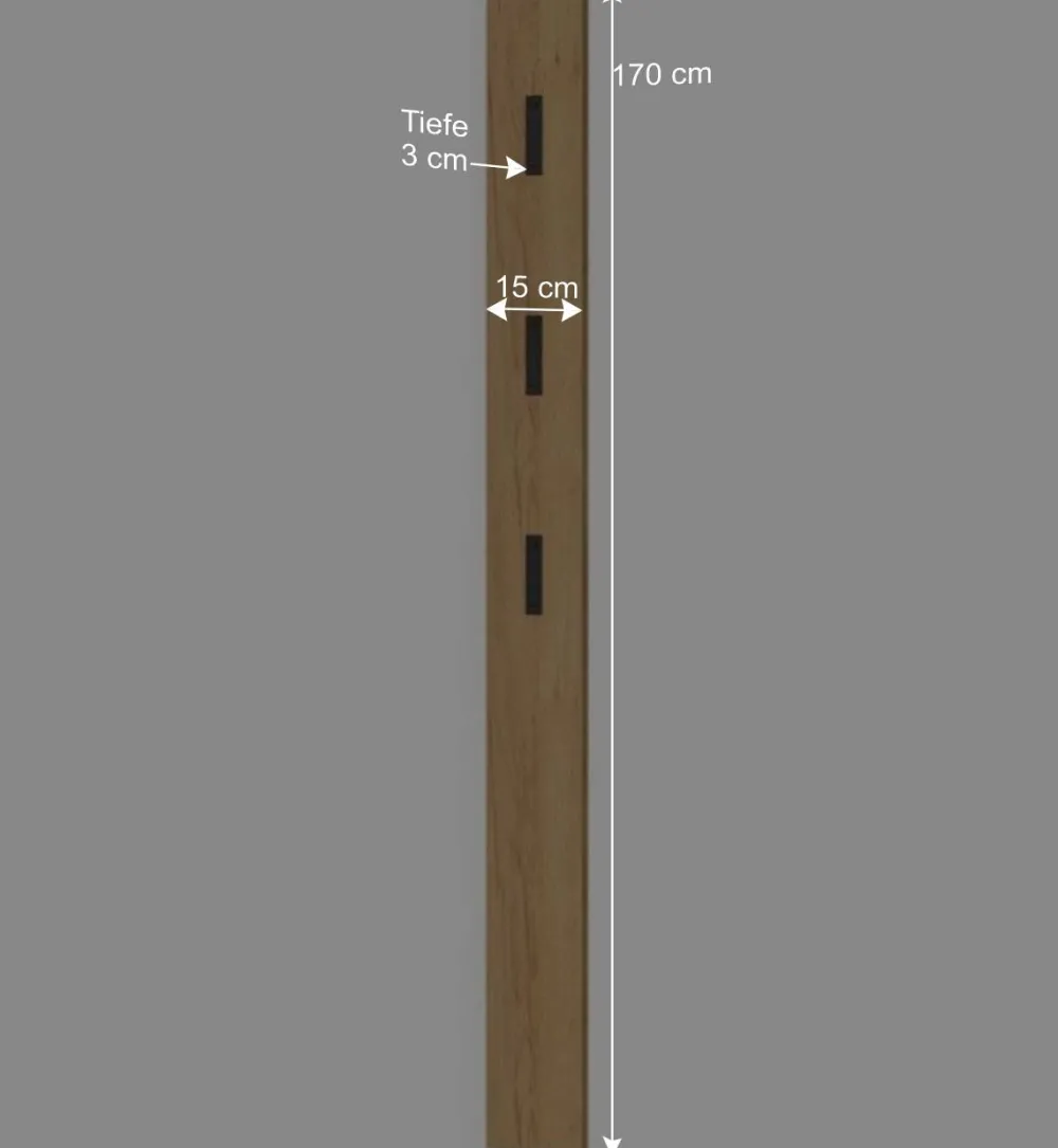 Wohnen Garderoben|Garderoben*Kompaktes Dielenmöbel Set in Graugrün - Point (dreiteilig)