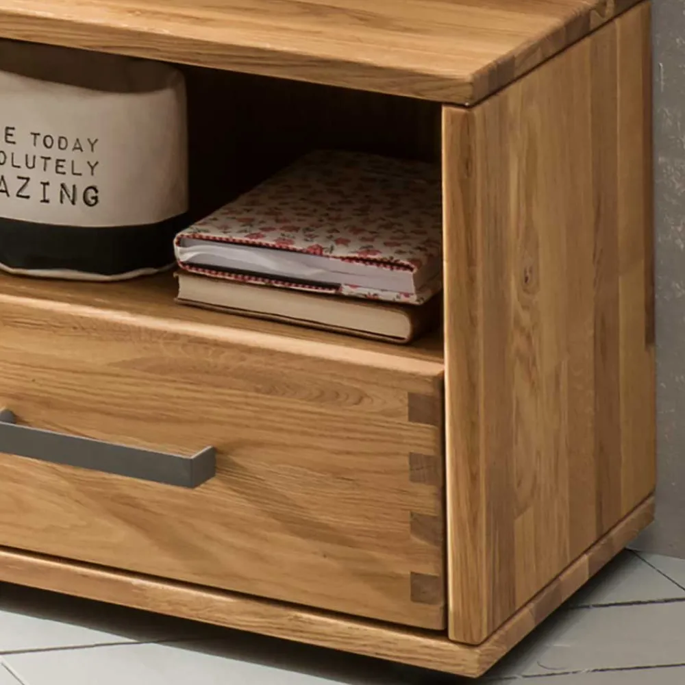 Wohnen Komplett Flureinrichtung aus Holz - Teano (fünfteilig)