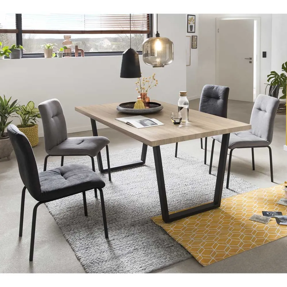 Wohnen Küchen-Essgruppen|Esszimmer Komplett*Komplette Essgruppe für 4 Personen - Bronca (fünfteilig)