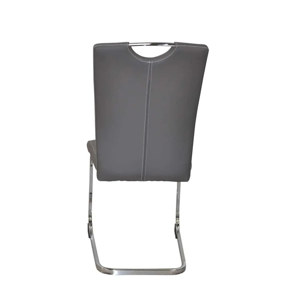 Wohnen Komplette Essgruppe mit Glastisch - Viddalba (fünfteilig)