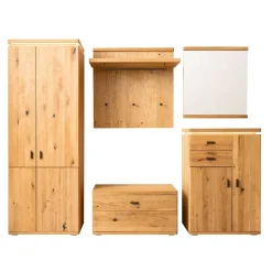 Wohnen Garderoben|Garderoben*Komplette Flureinrichtung teilmassiv - Robats (fünfteilig)