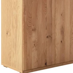 Wohnen Glasmöbel|Diele Komplett*Kompletteinrichtung Diele in Wildeiche - Manaus (fünfteilig)