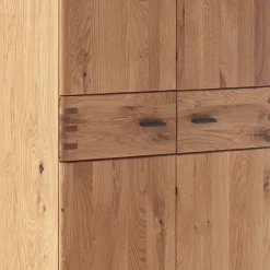 Wohnen Glasmöbel|Diele Komplett*Kompletteinrichtung Diele in Wildeiche - Manaus (fünfteilig)