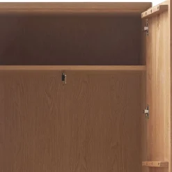 Wohnen Glasmöbel|Diele Komplett*Kompletteinrichtung Diele in Wildeiche - Manaus (fünfteilig)