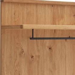 Wohnen Glasmöbel|Diele Komplett*Kompletteinrichtung Diele in Wildeiche - Manaus (fünfteilig)