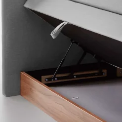 Wohnen Jugendbetten*Komplettes Doppelbett mit Matratzen H2 - Loppia