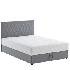 Wohnen Jugendbetten*Komplettes Polsterbett H2 mit Stauraum - Enda