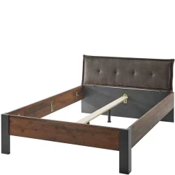 Wohnen Schlafzimmer Komplett*Komplett-Schlafzimmer Industry Stil - Timuras (vierteilig)