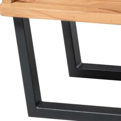 Wohnen Konsole Nachttisch mit Fach aus Wildbuche - Jandina