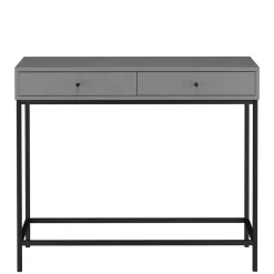 Wohnen Skandinavische Möbel|Graue Möbel*Konsolentisch in Grau mit Schwarz - Lagista